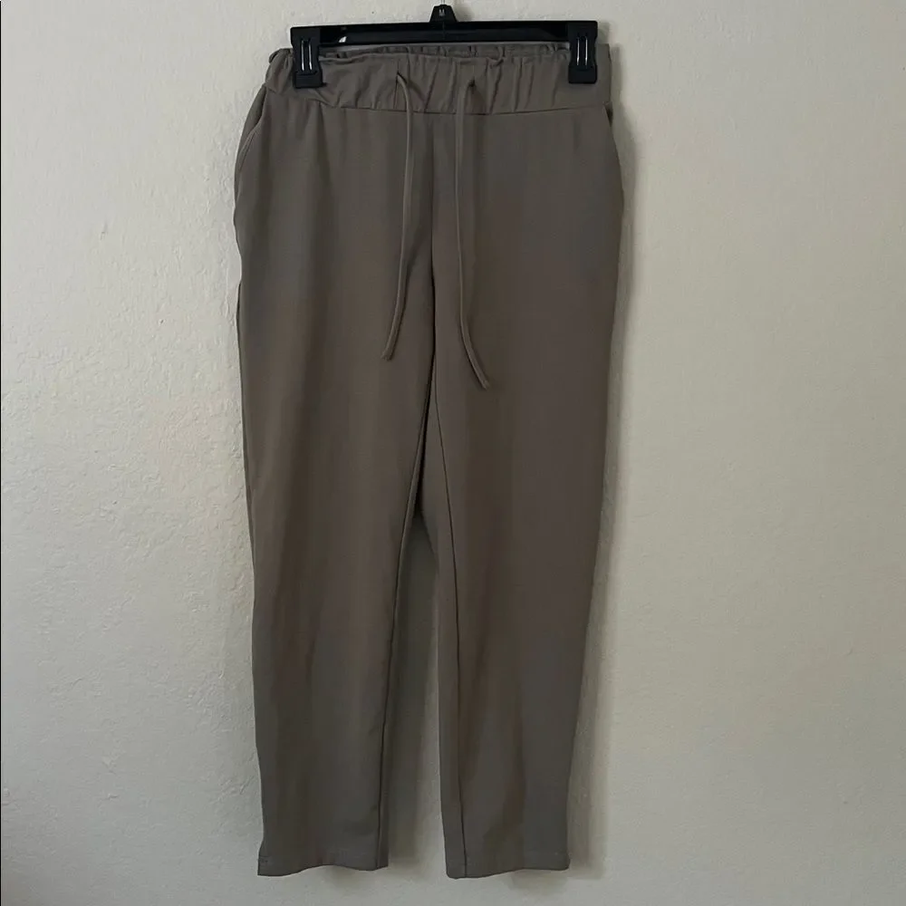 Joie Women's Gray Pull On Drawstring Pants Straight Leg in Size XS
